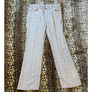Vintage Levis Gentlemans Jeans 36 Plaid Pants